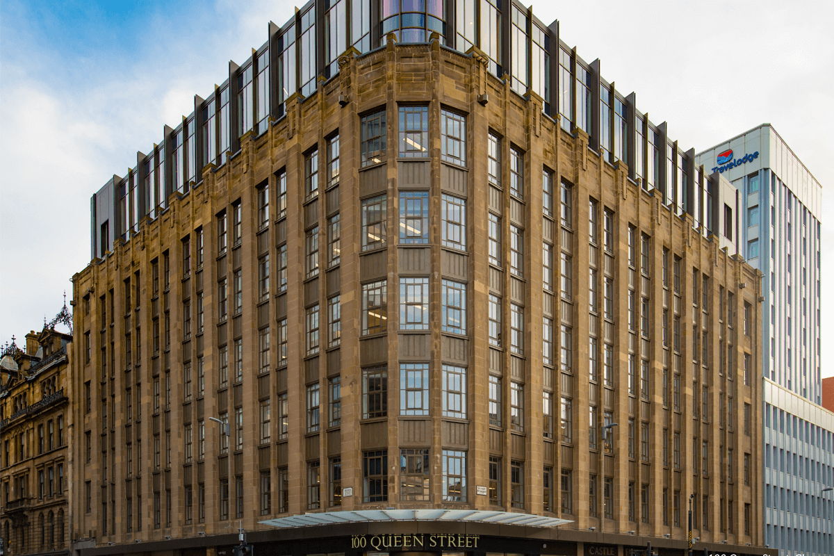 Commercial windows on Queen Street