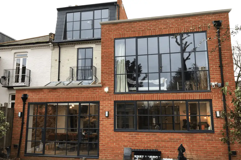 Steel french doors and windows