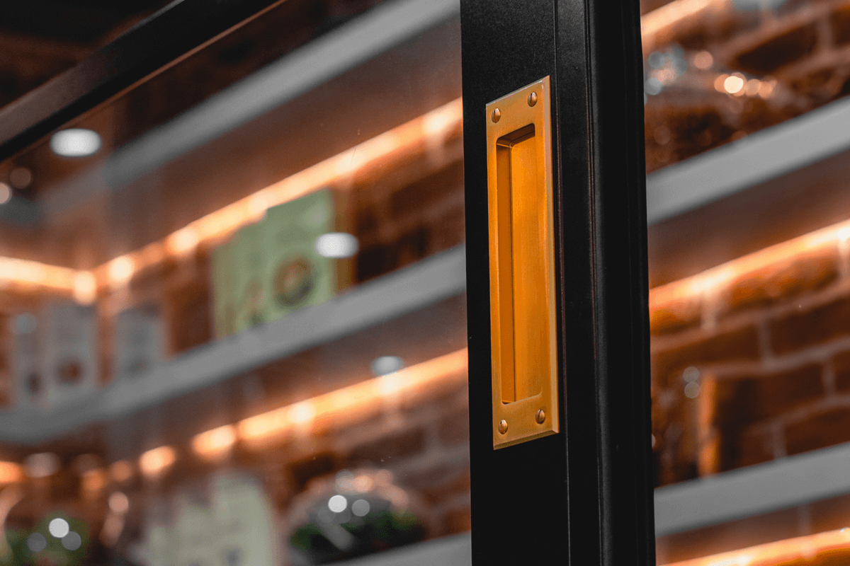 sliding door pull handle