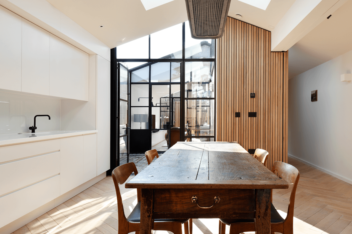 Internal steel doors