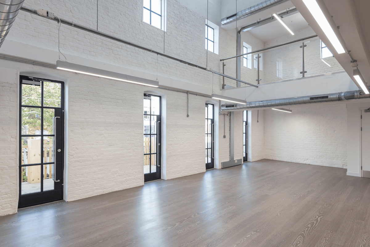 Single doors in commercial space