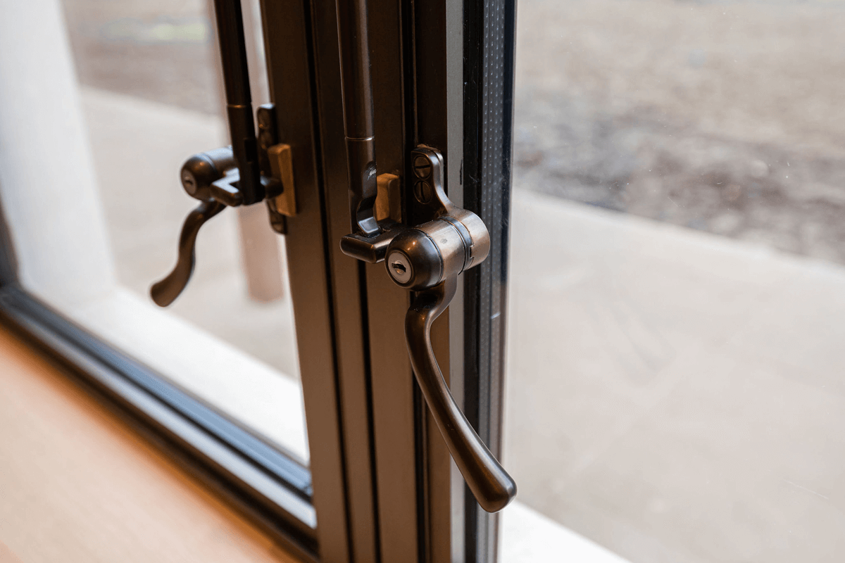 Steel T60 windows handles