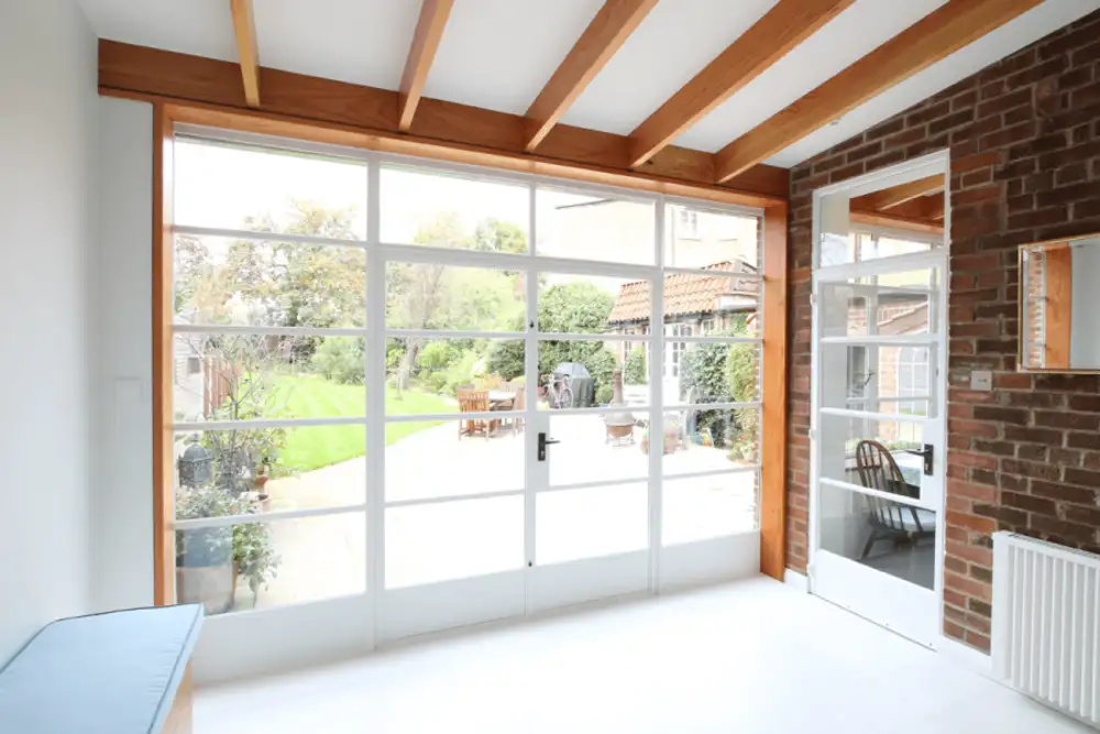 White w20 french doors