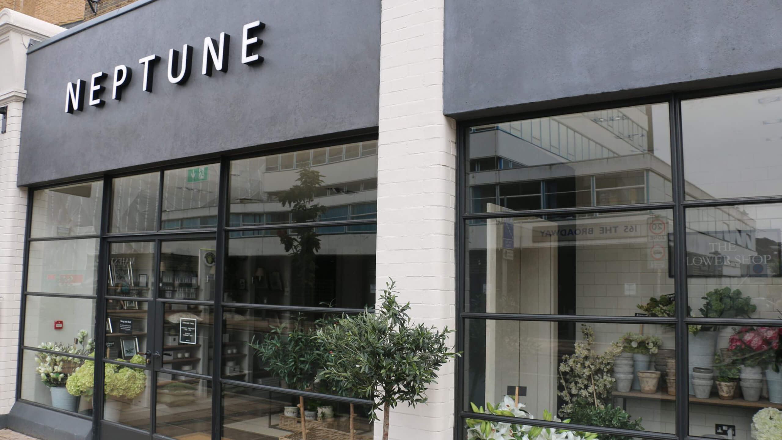 Neptune upgrade their entrance