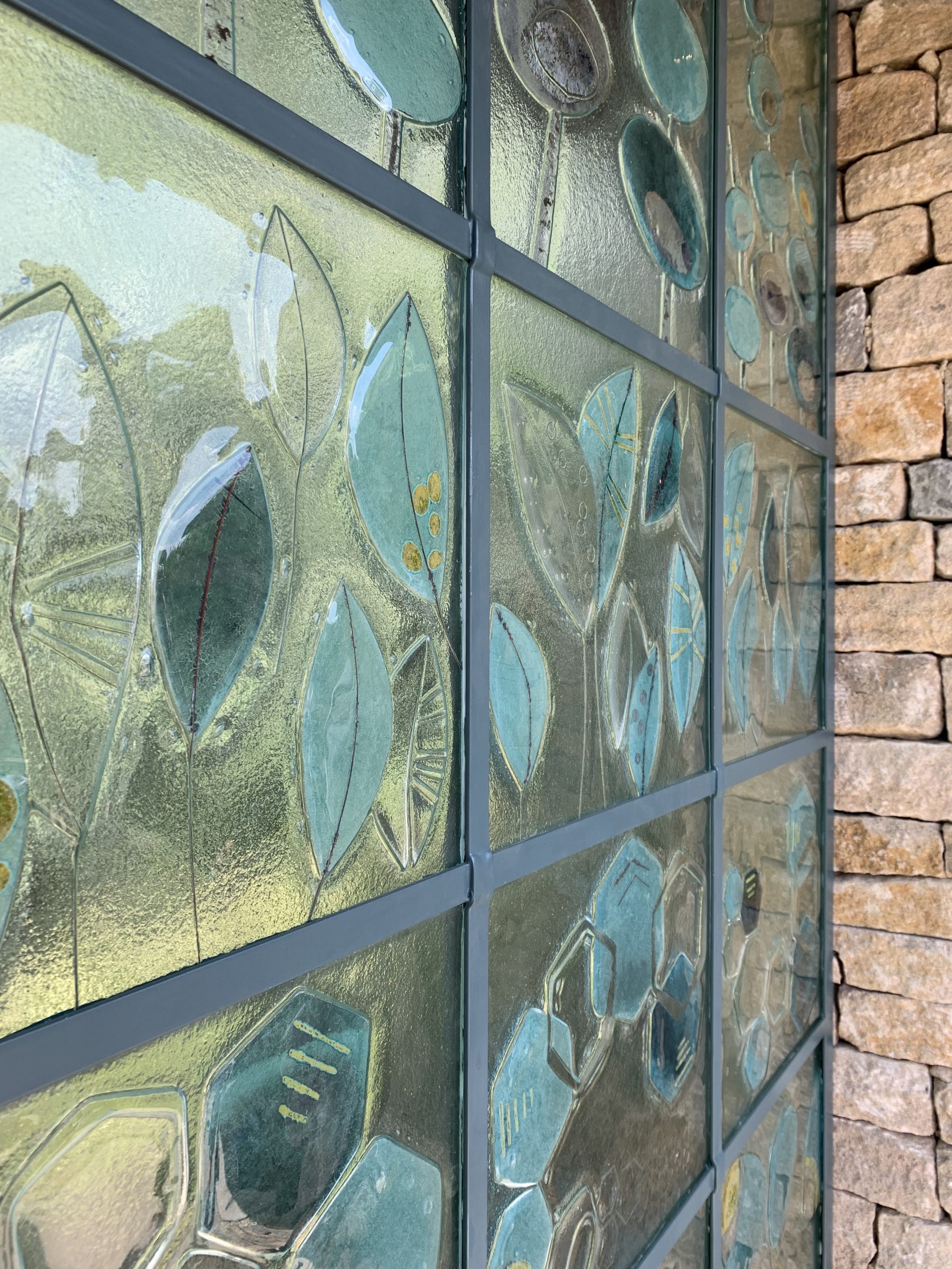 Chealsea bespoke glass installation