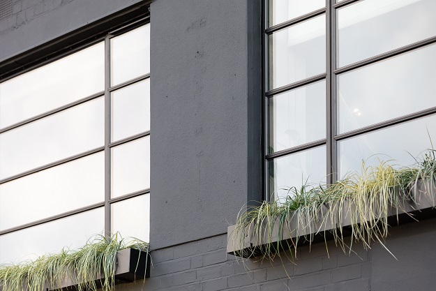 steel Windows on residential home