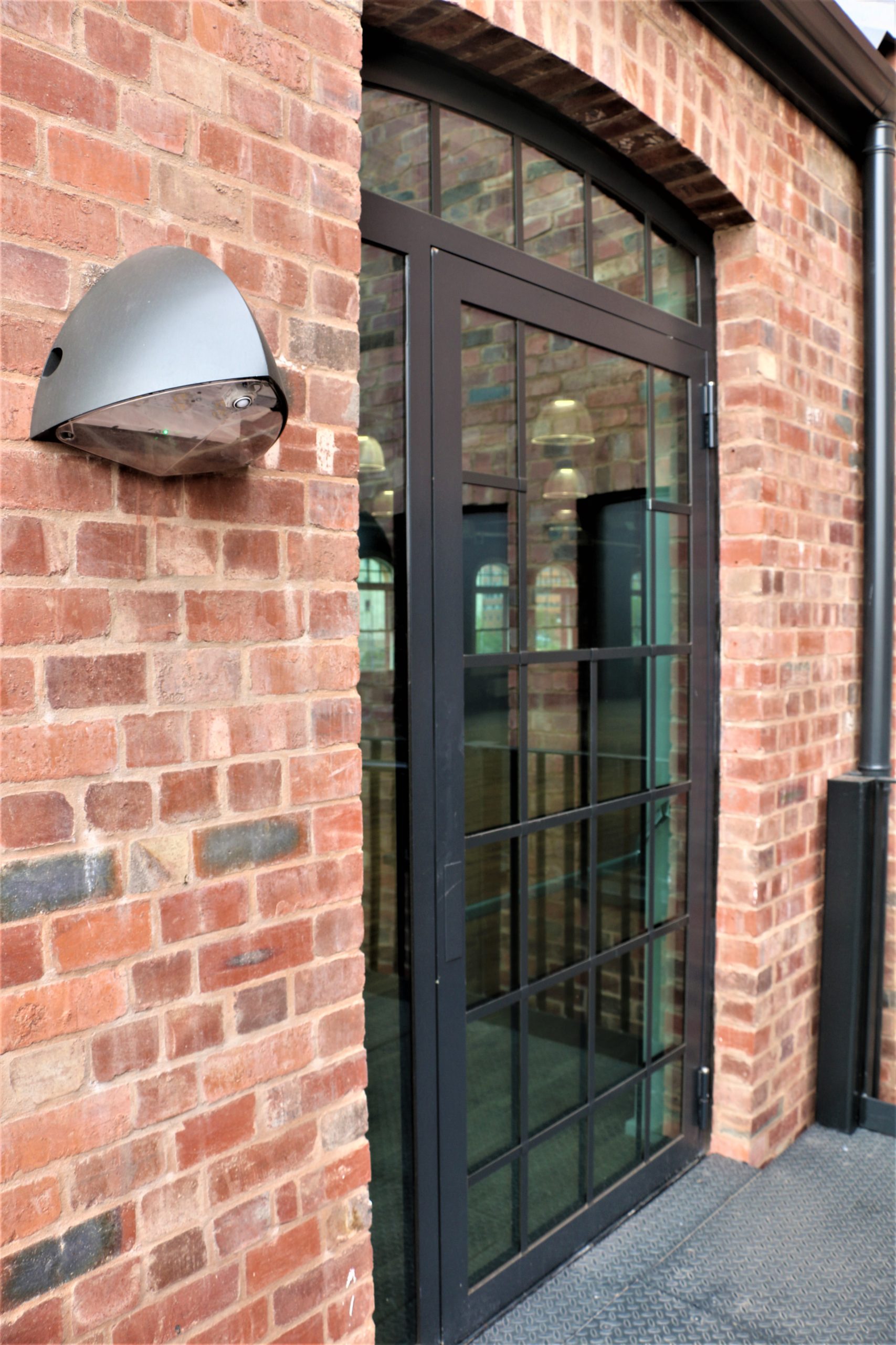 Barn conversion back door