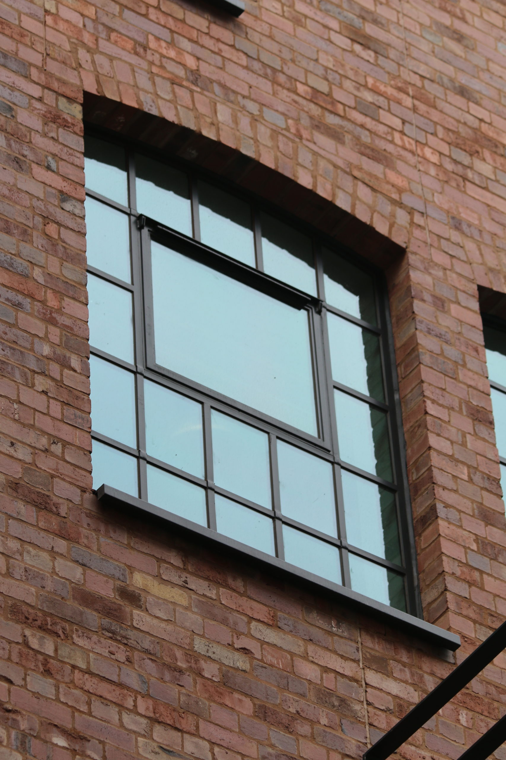 Barn conversion steel windows