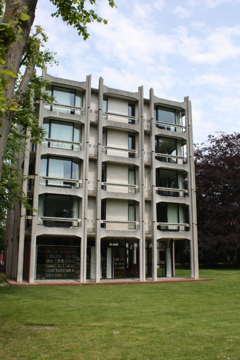 Black steel casement windows