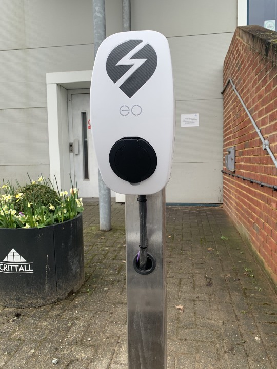 Crittall Installs EV Charging Point