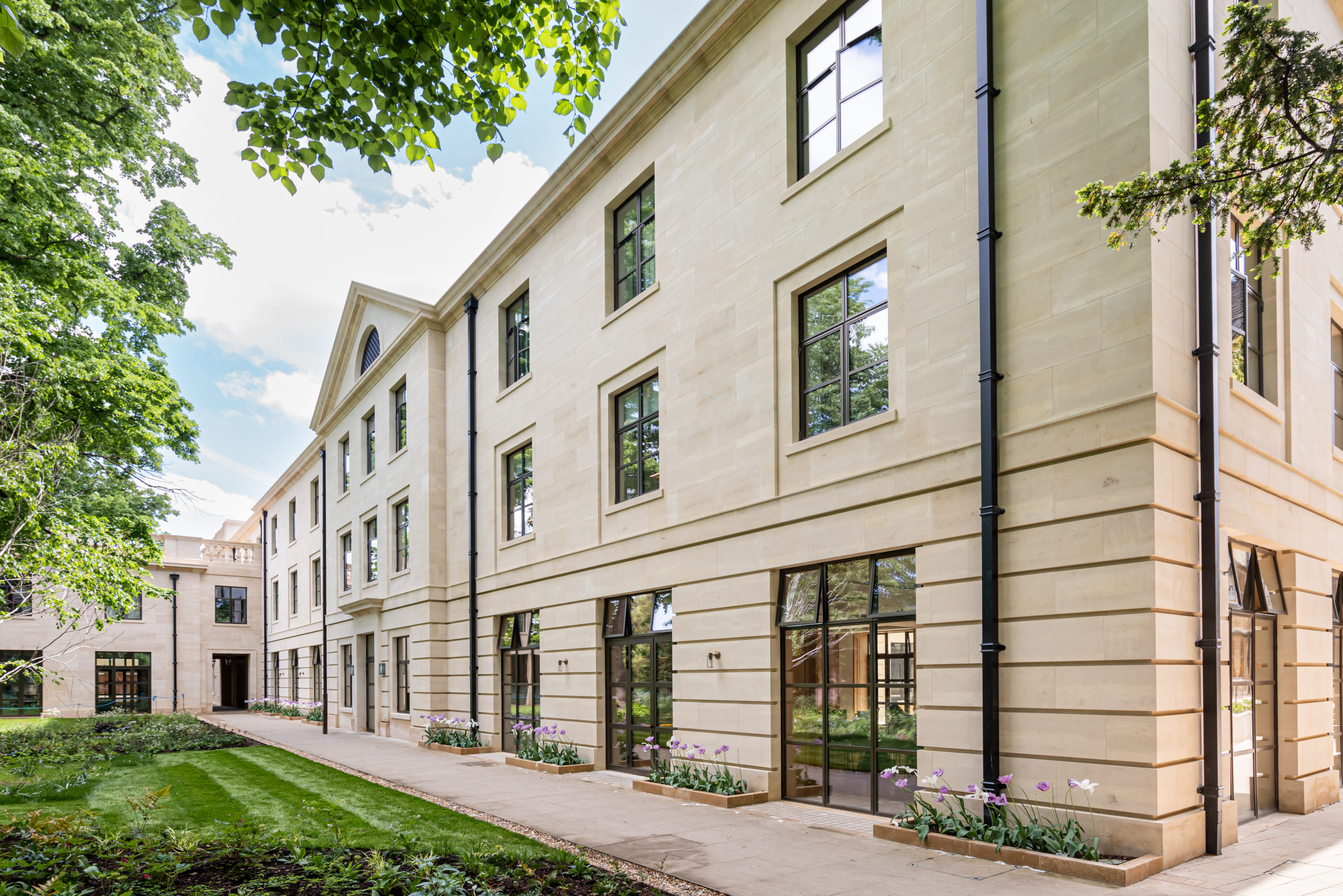 University in Oxford upgrade their windows