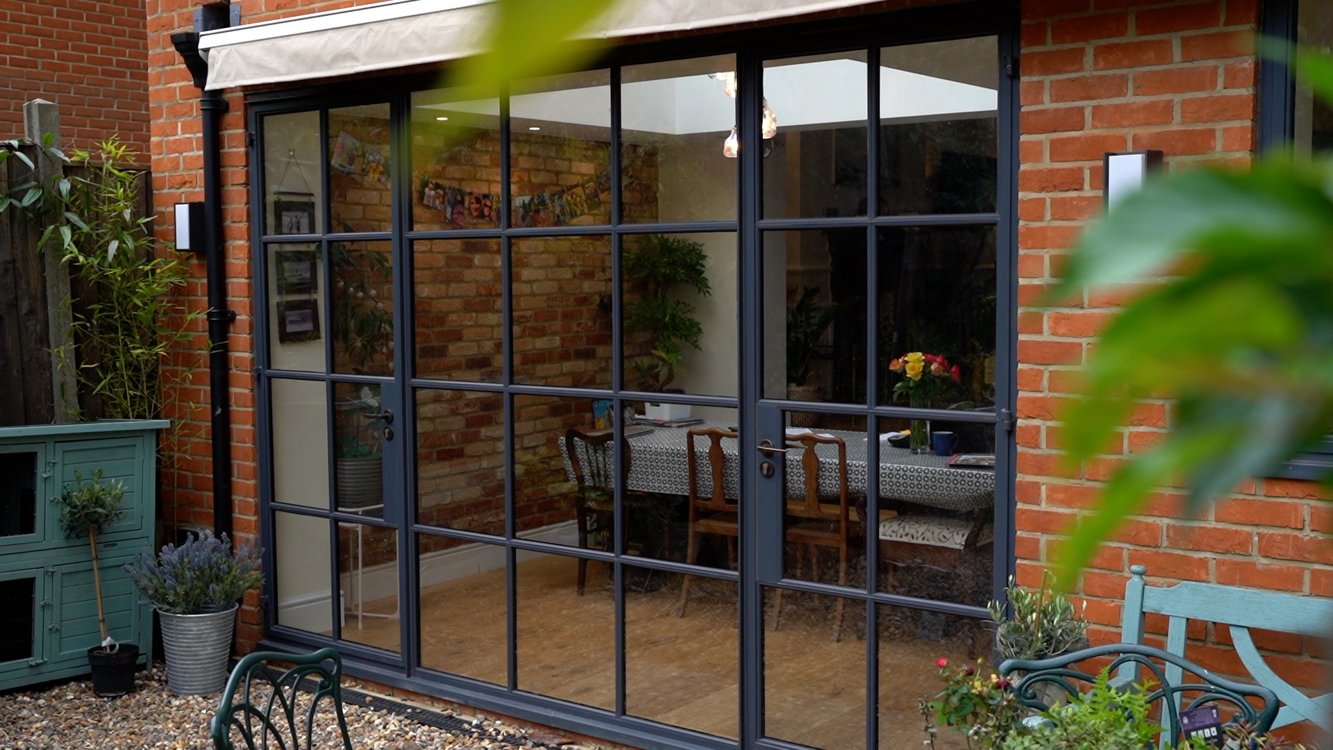 Back entrance for residential home in Putney