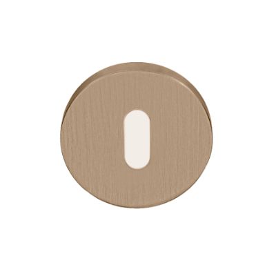 formani arc key escutcheons pvd light bronze