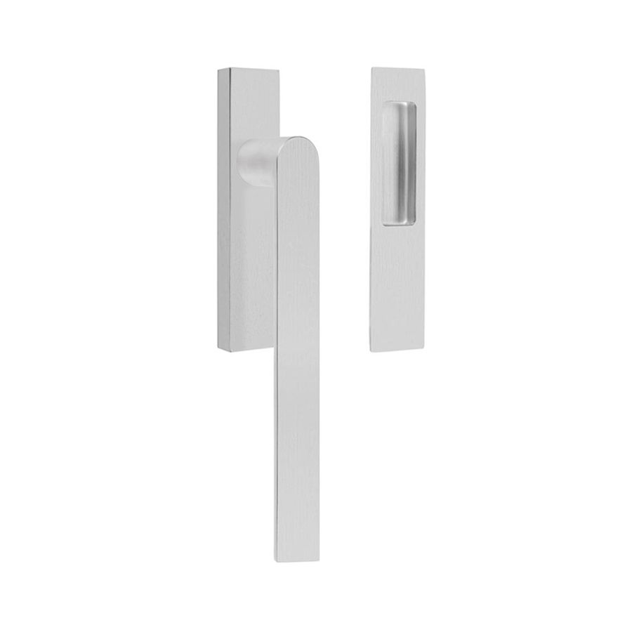 formani arc sliding door handle satin stainless steel