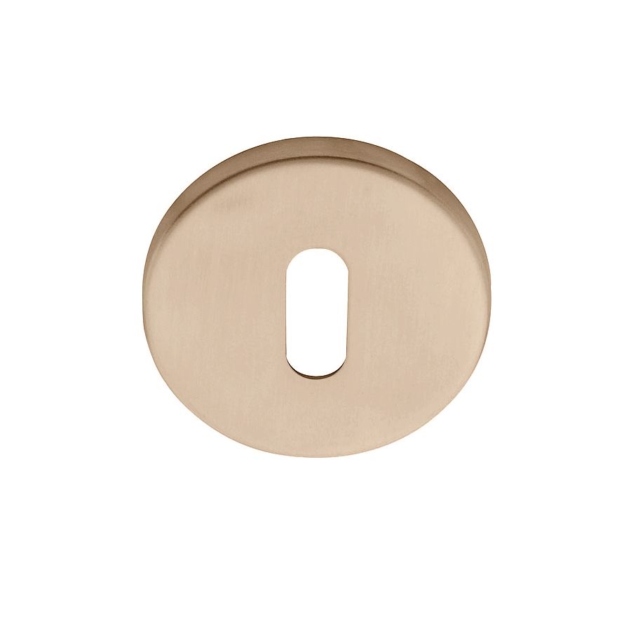 formani basics key escutcheons pvd light bronze