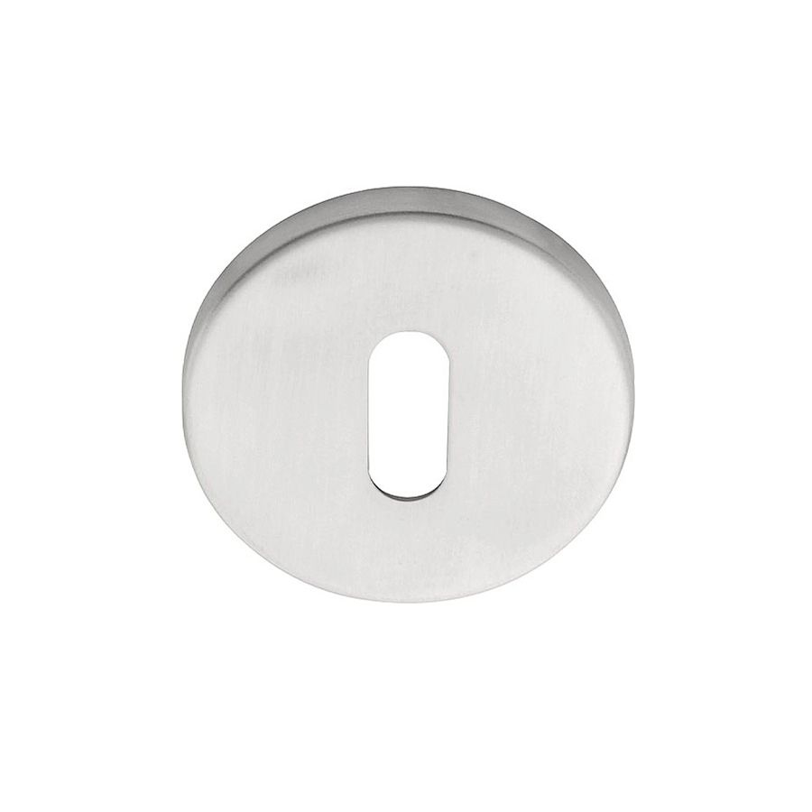 formani basics key escutcheons satin stainless steel
