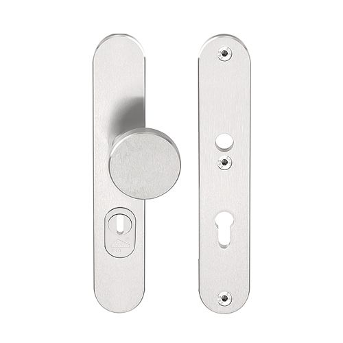 formani basics security plate satin stainless steel