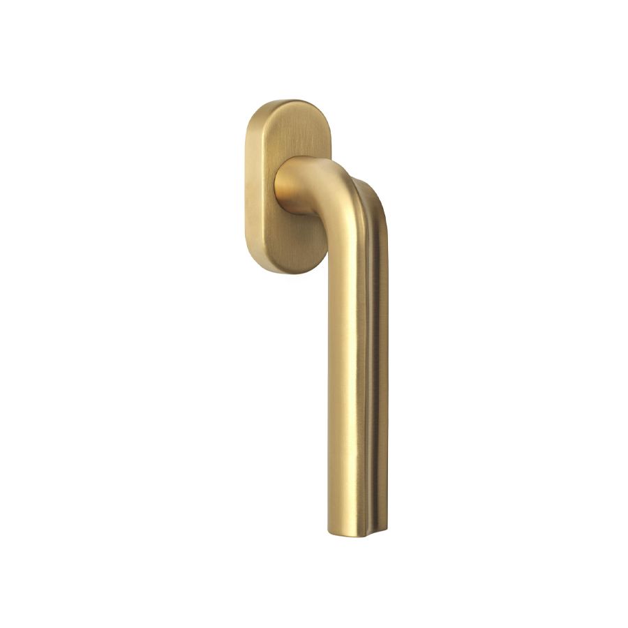 formani eclipse tilt and turn window handle pvd satin gold