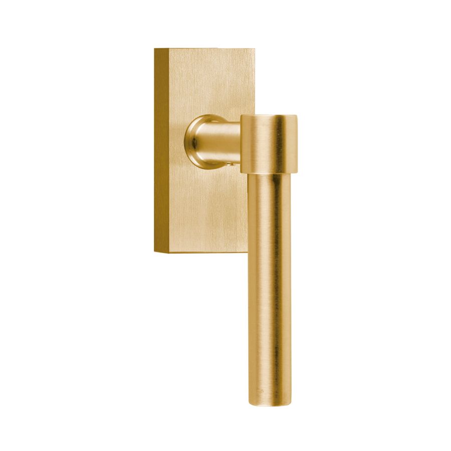 formani one tilt and turn window handles pvc satin gold