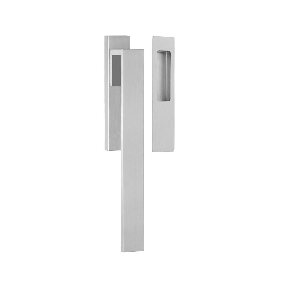 formani ribbon sliding door handle satin stainless steel