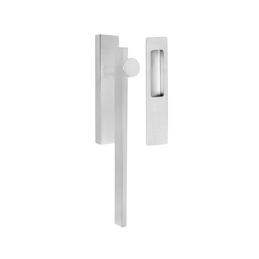 formani tense sliding door handle satin stainless steel